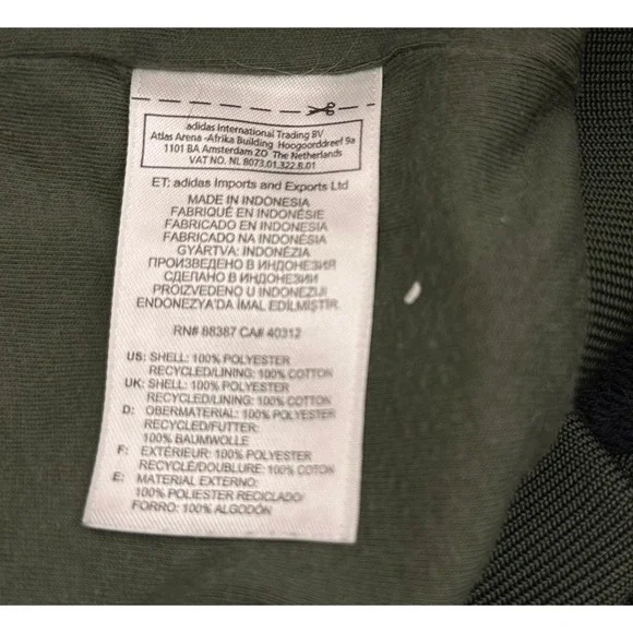 Adidas Sample Bomber Jacket Kids 5/6‎ Sukajan Tiger Embroidered Satin Green Rare - Picture 14 of 16